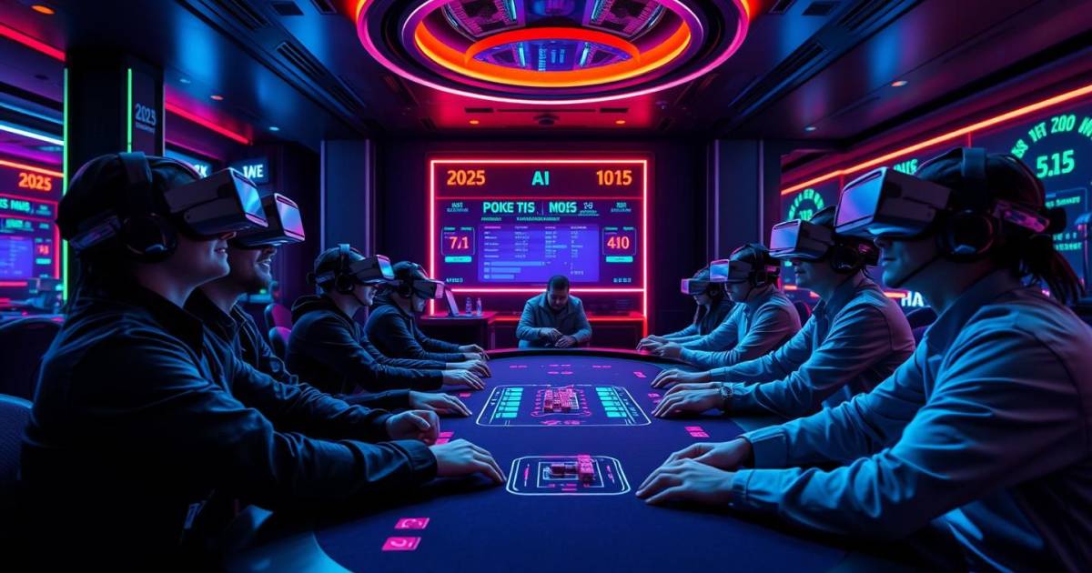 "IA et Réalité Virtuelle : Le Nouveau Visage des Jeux de Casino Débarque dans les Salles de Poker en 2025"