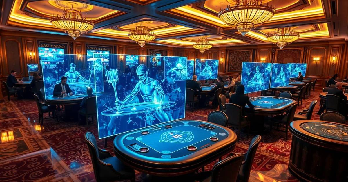 Les Casinos Hybrides de 2025 : Entre Tables de Poker Traditionnelles et Tables Holographiques 3D
