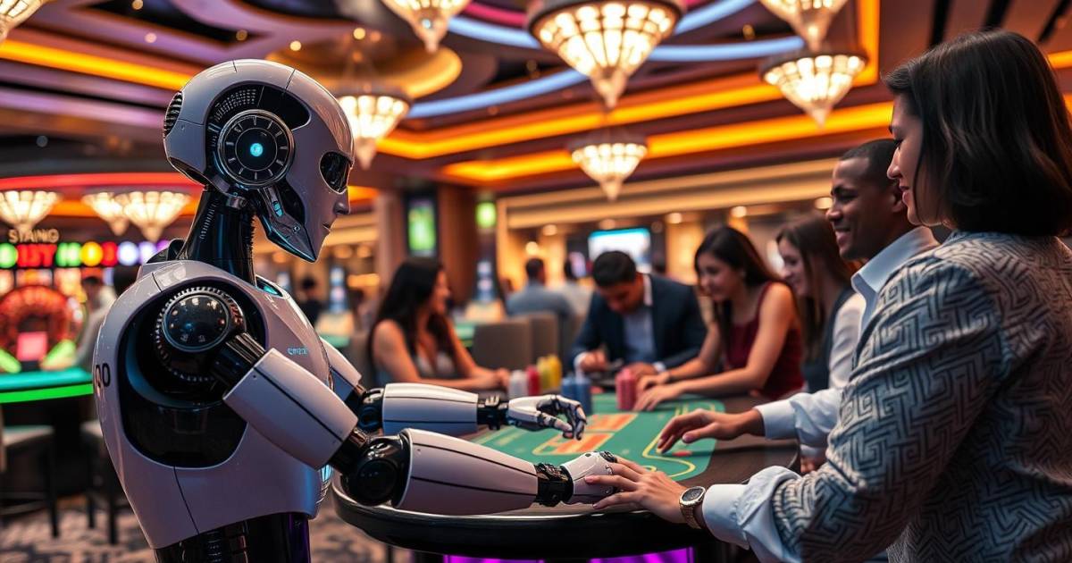 Les Robots Croupiers Révolutionnent les Casinos : Entre Intelligence Artificielle et Contact Humain